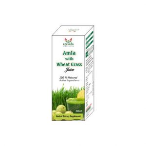 Natural Amla Juice with Wheat Grass