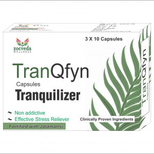 TranQfyn Capsules Tranquilizer | Stress Reliever