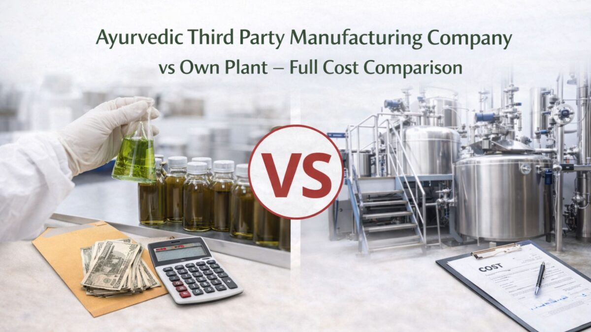 Ayurvedic Third Party Manufacturing Company vs Own Plant