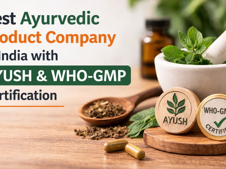 Best Ayurvedic Product Company in India with AYUSH & WHO-GMP Certification