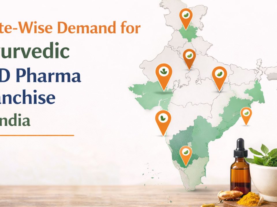State-Wise Demand for Ayurvedic PCD Pharma Franchise in India